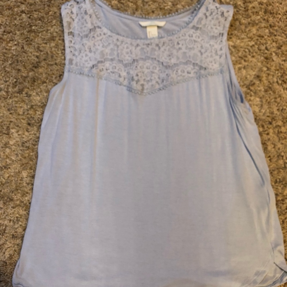 H & M tank top blouse size Large